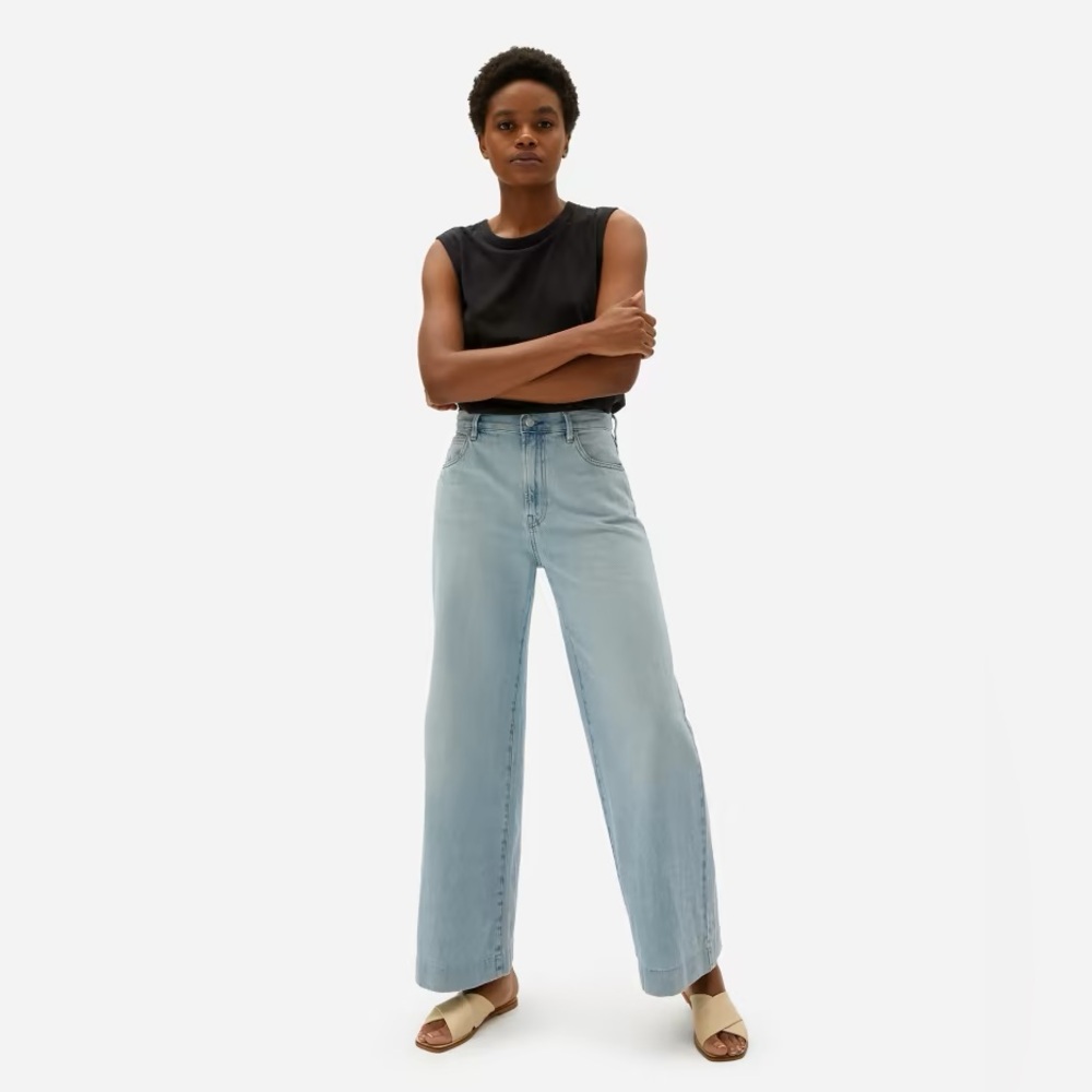 Everlane Wide Leg Jeans